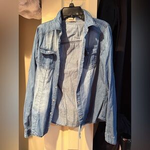 Japna Blue Cotton Shirt